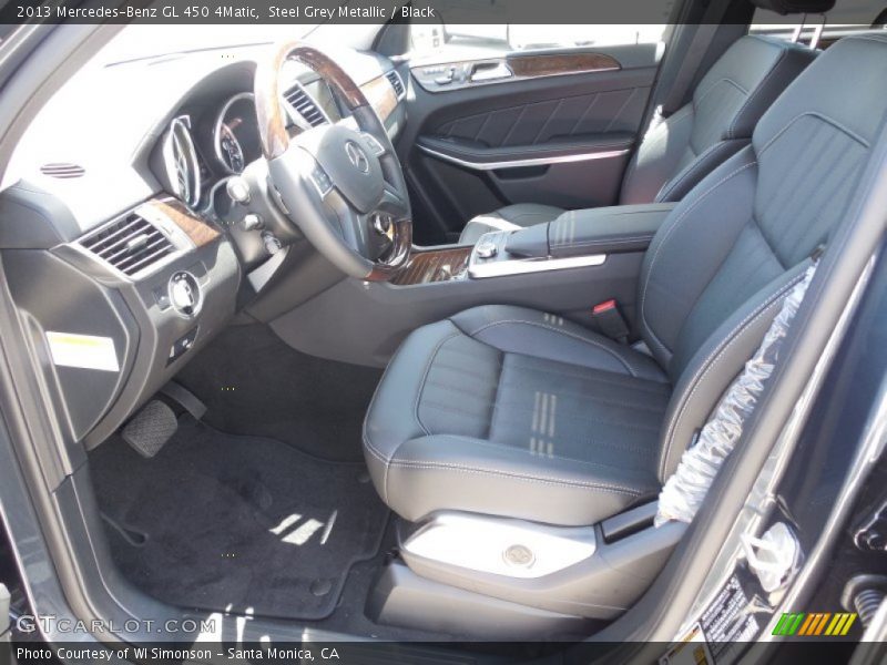 Steel Grey Metallic / Black 2013 Mercedes-Benz GL 450 4Matic