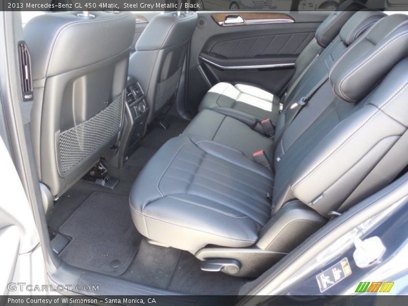 Steel Grey Metallic / Black 2013 Mercedes-Benz GL 450 4Matic