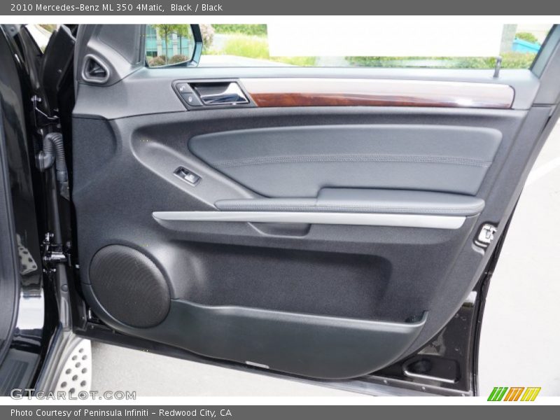 Black / Black 2010 Mercedes-Benz ML 350 4Matic