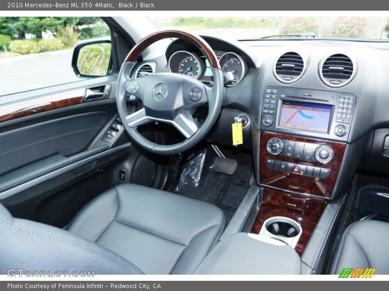 Black / Black 2010 Mercedes-Benz ML 350 4Matic