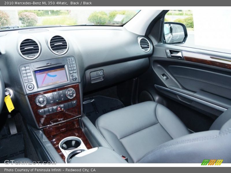 Black / Black 2010 Mercedes-Benz ML 350 4Matic