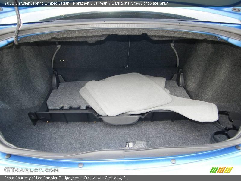 Marathon Blue Pearl / Dark Slate Gray/Light Slate Gray 2008 Chrysler Sebring Limited Sedan