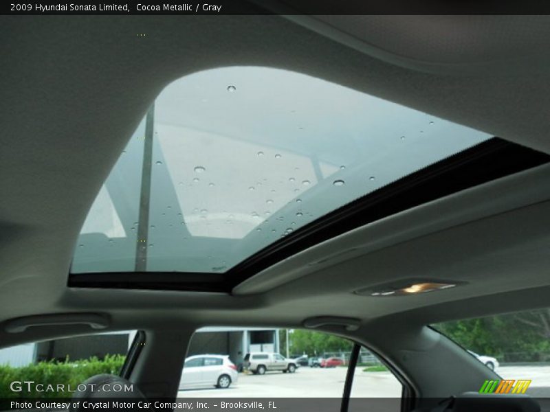 Sunroof of 2009 Sonata Limited