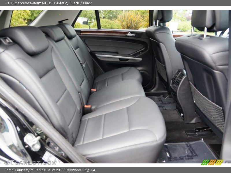 Black / Black 2010 Mercedes-Benz ML 350 4Matic