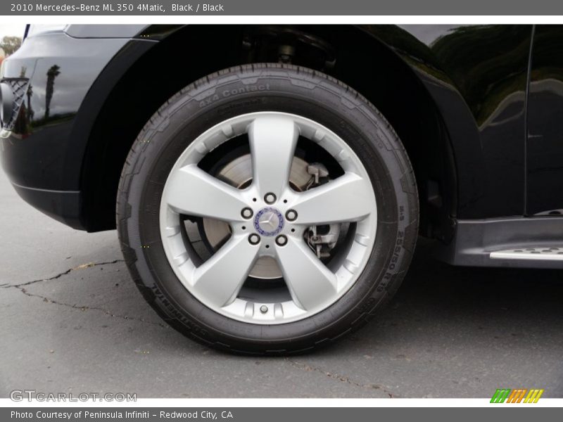 Black / Black 2010 Mercedes-Benz ML 350 4Matic