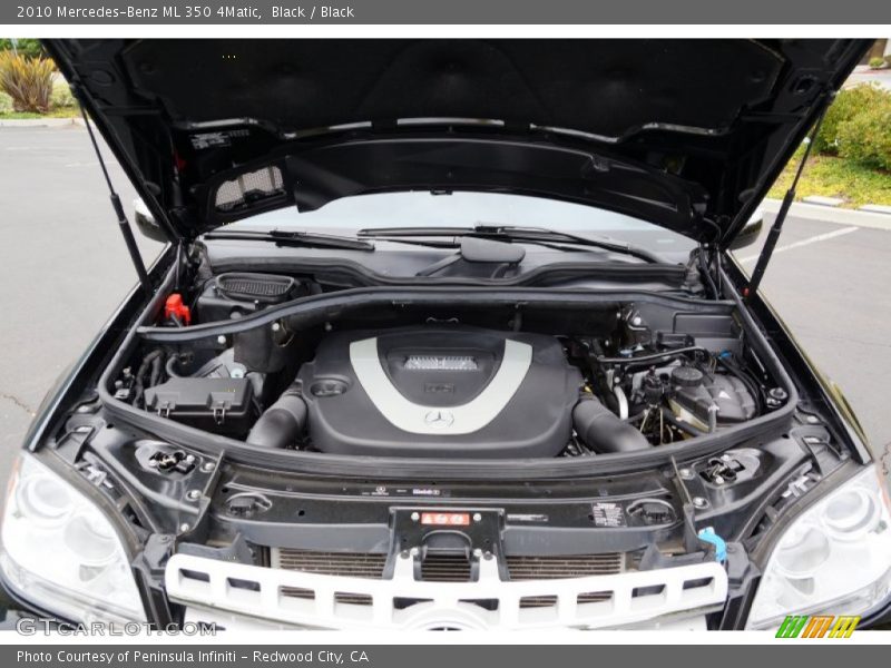 Black / Black 2010 Mercedes-Benz ML 350 4Matic