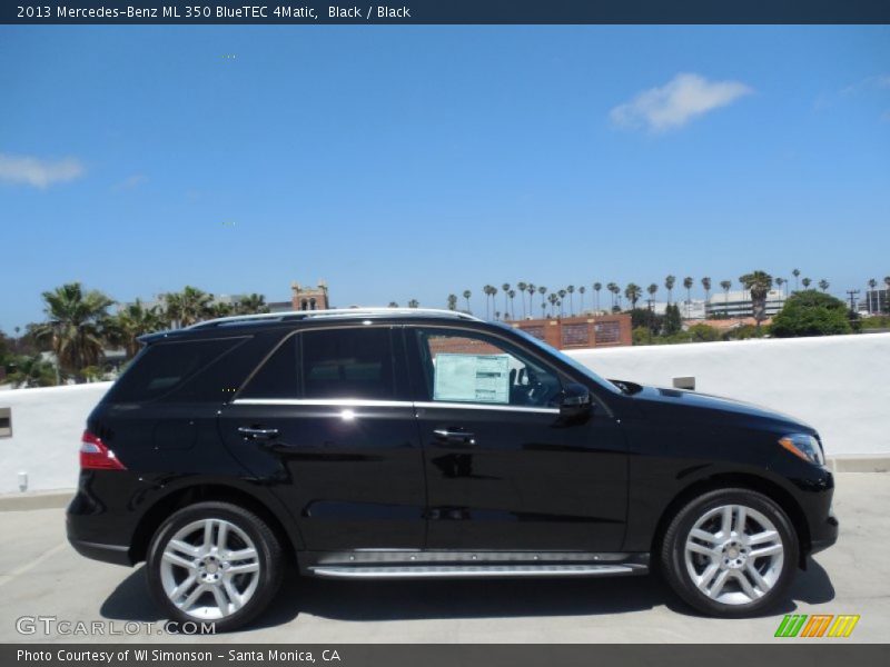 Black / Black 2013 Mercedes-Benz ML 350 BlueTEC 4Matic