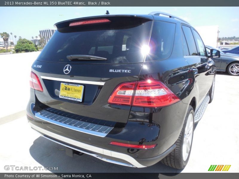 Black / Black 2013 Mercedes-Benz ML 350 BlueTEC 4Matic