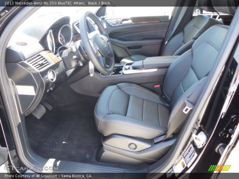 Black / Black 2013 Mercedes-Benz ML 350 BlueTEC 4Matic