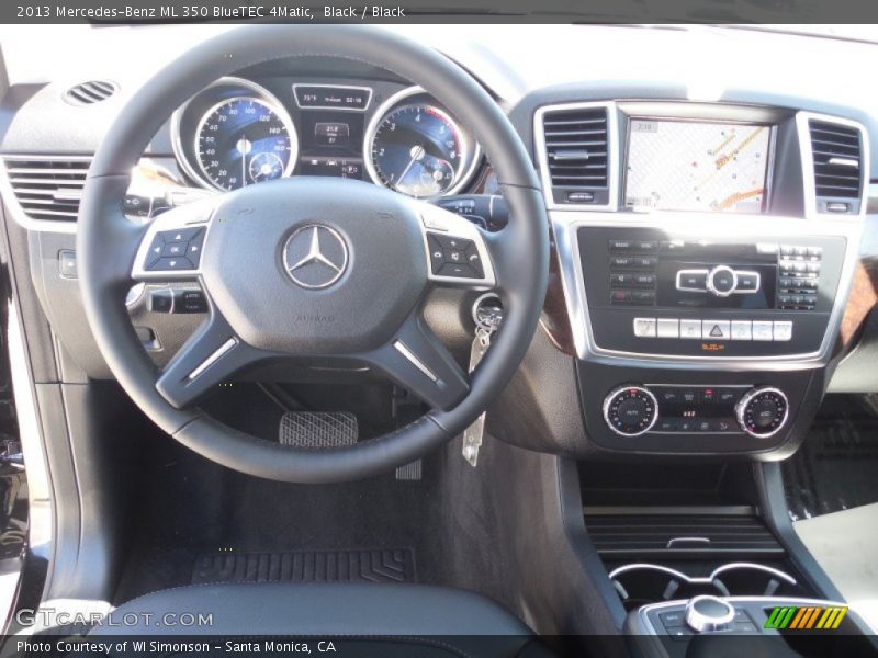 Black / Black 2013 Mercedes-Benz ML 350 BlueTEC 4Matic