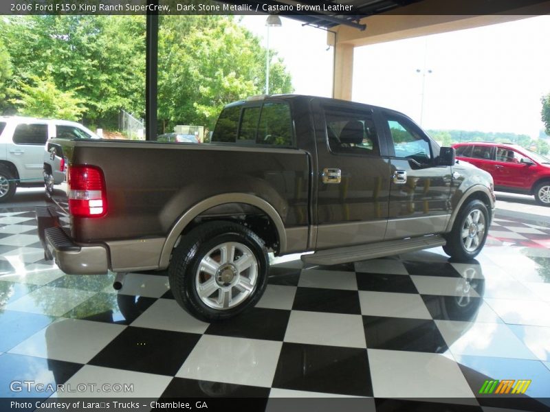 Dark Stone Metallic / Castano Brown Leather 2006 Ford F150 King Ranch SuperCrew