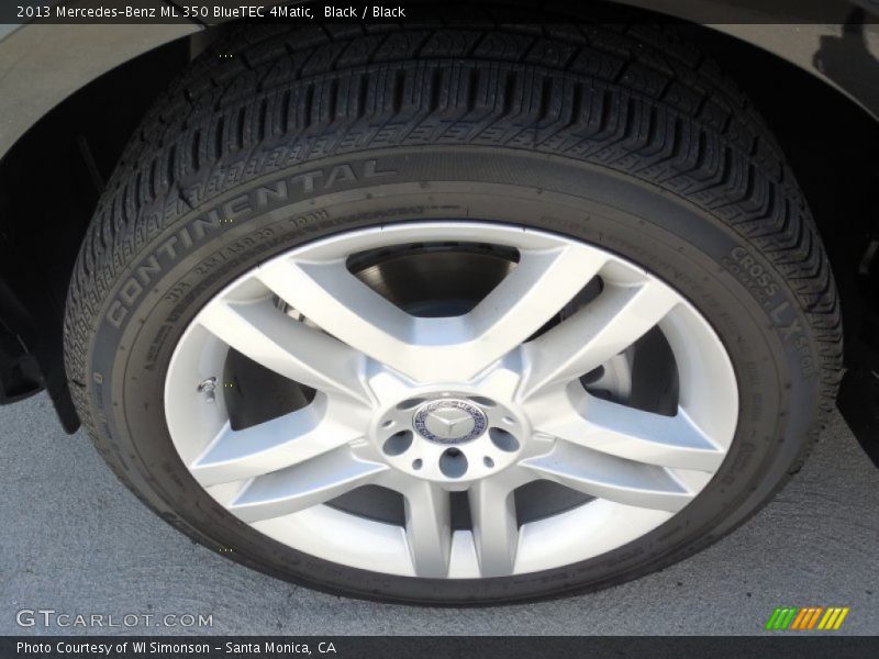 Black / Black 2013 Mercedes-Benz ML 350 BlueTEC 4Matic