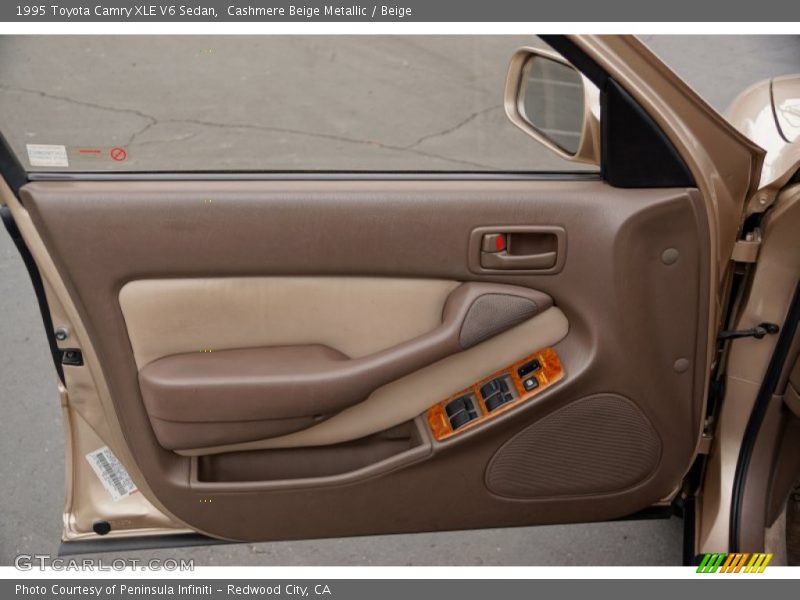 Door Panel of 1995 Camry XLE V6 Sedan