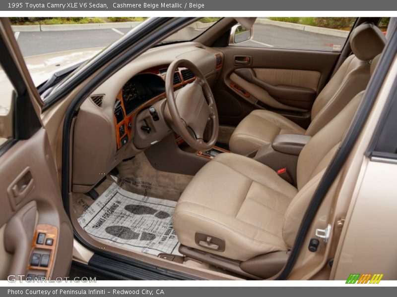  1995 Camry XLE V6 Sedan Beige Interior