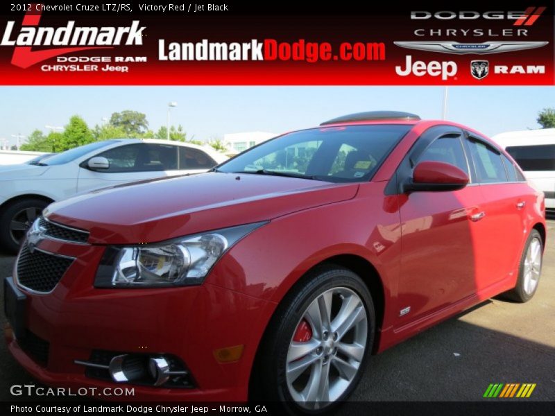 Victory Red / Jet Black 2012 Chevrolet Cruze LTZ/RS