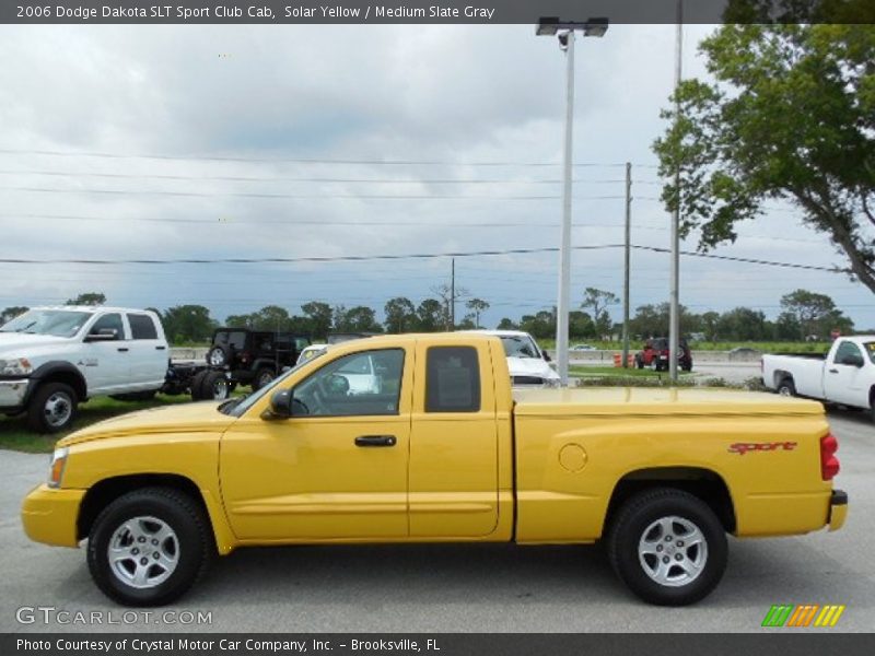  2006 Dakota SLT Sport Club Cab Solar Yellow