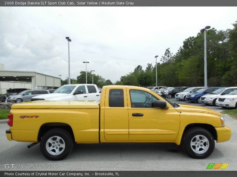  2006 Dakota SLT Sport Club Cab Solar Yellow
