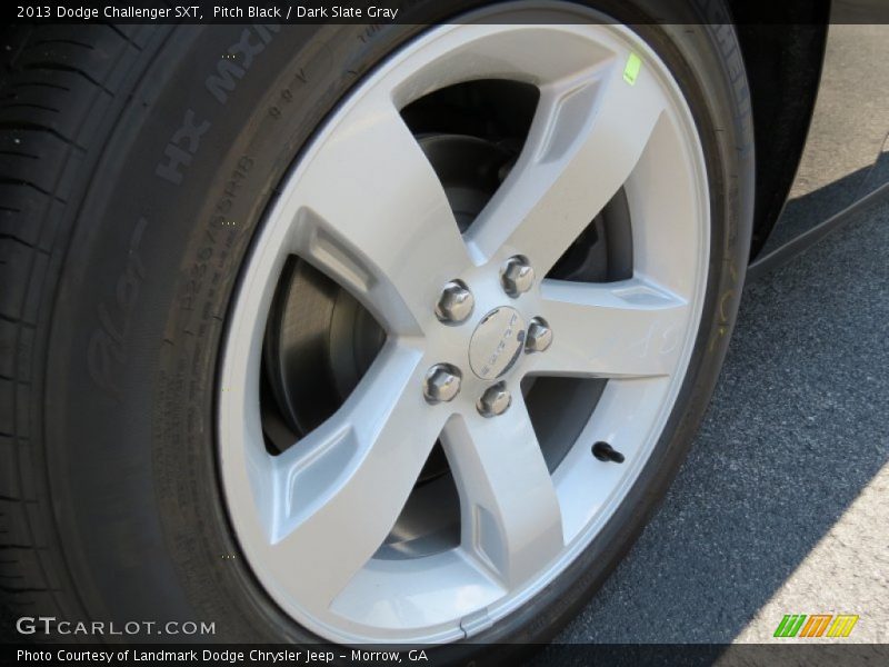 Pitch Black / Dark Slate Gray 2013 Dodge Challenger SXT