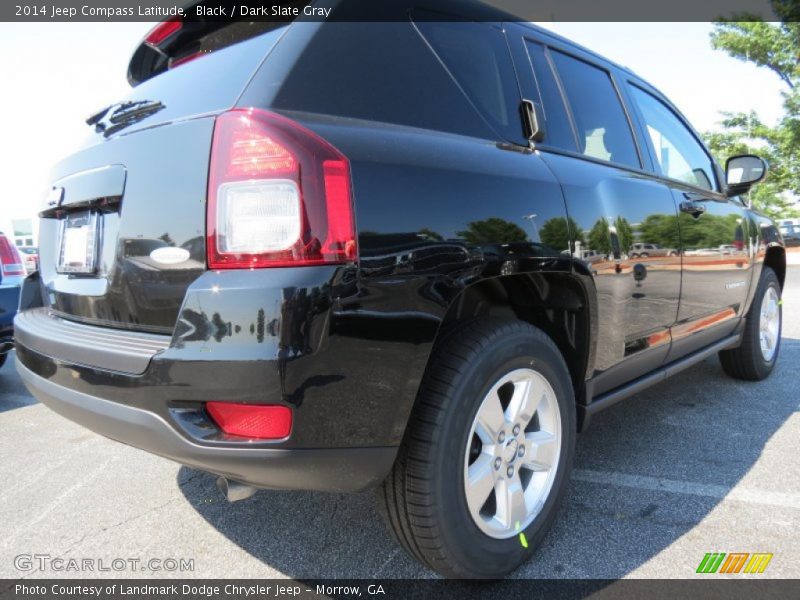 Black / Dark Slate Gray 2014 Jeep Compass Latitude