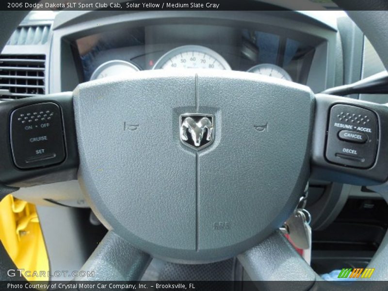 Controls of 2006 Dakota SLT Sport Club Cab