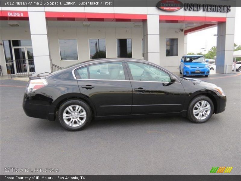 Super Black / Frost 2012 Nissan Altima 2.5 S Special Edition
