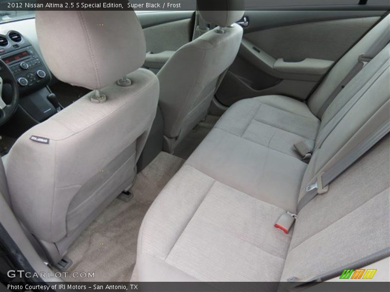 Super Black / Frost 2012 Nissan Altima 2.5 S Special Edition
