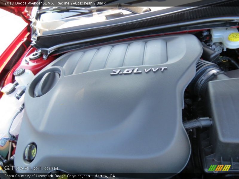 Redline 2-Coat Pearl / Black 2013 Dodge Avenger SE V6