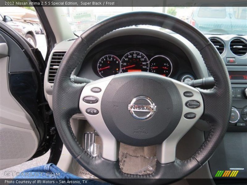 Super Black / Frost 2012 Nissan Altima 2.5 S Special Edition
