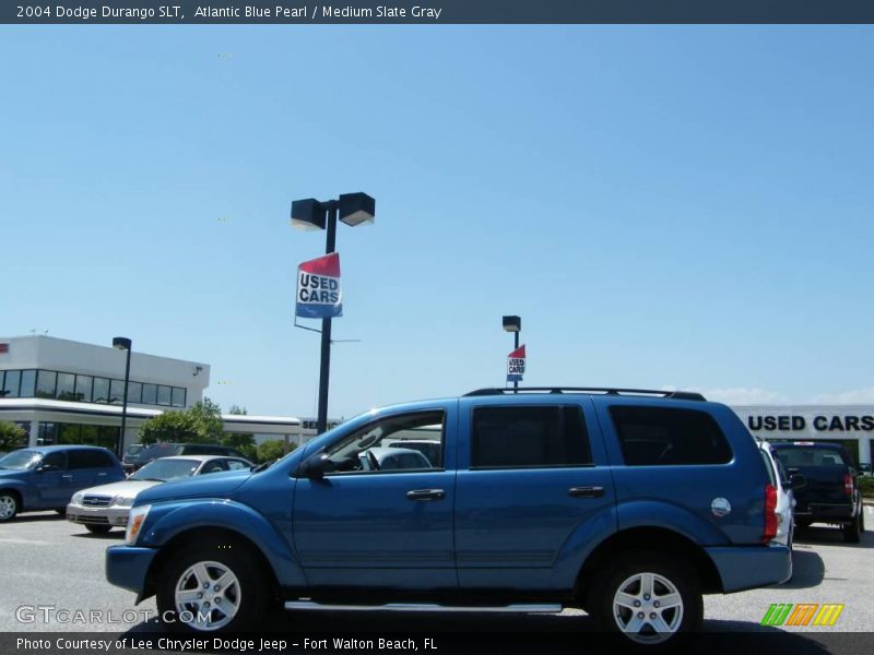 Atlantic Blue Pearl / Medium Slate Gray 2004 Dodge Durango SLT