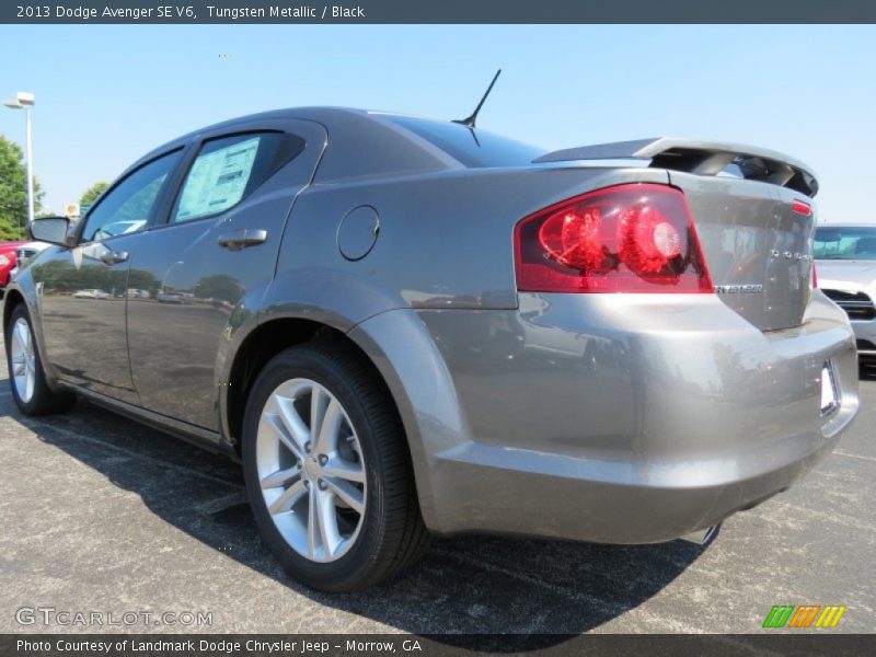 Tungsten Metallic / Black 2013 Dodge Avenger SE V6