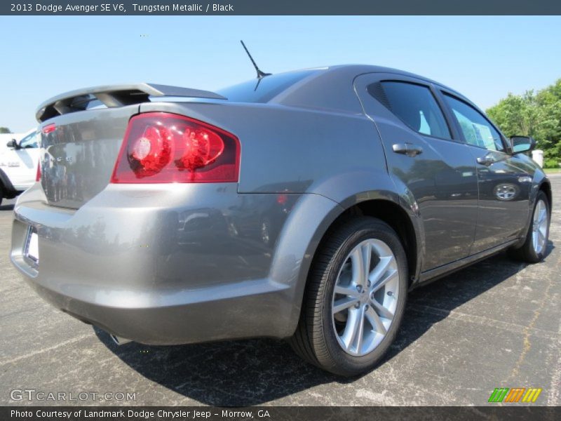 Tungsten Metallic / Black 2013 Dodge Avenger SE V6