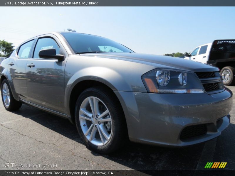 Tungsten Metallic / Black 2013 Dodge Avenger SE V6