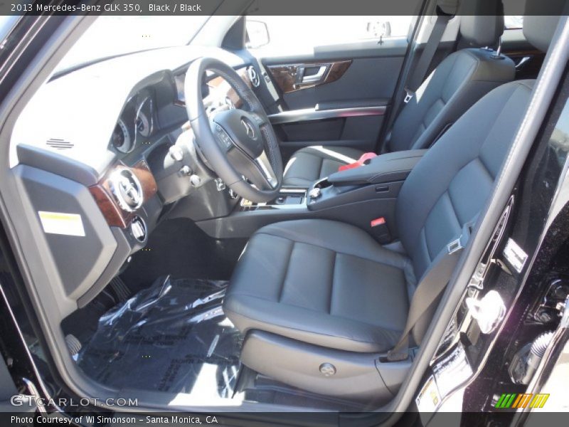 Black / Black 2013 Mercedes-Benz GLK 350