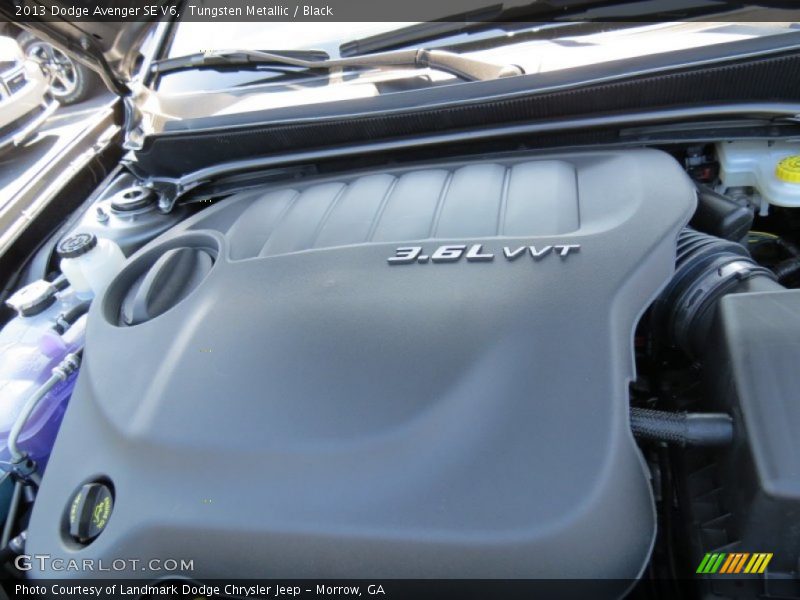 Tungsten Metallic / Black 2013 Dodge Avenger SE V6