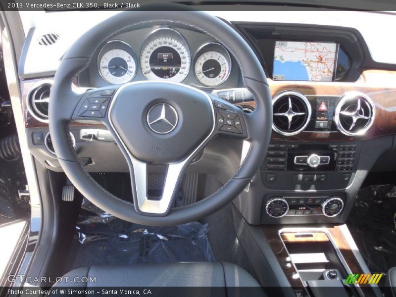 Black / Black 2013 Mercedes-Benz GLK 350