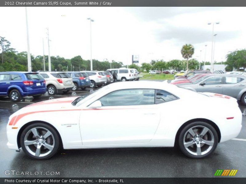 Summit White / Gray 2012 Chevrolet Camaro SS/RS Coupe