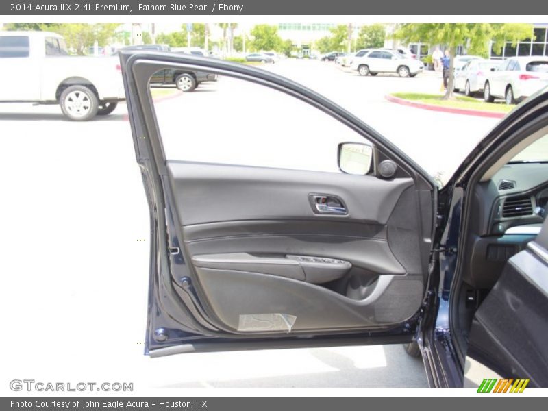 Fathom Blue Pearl / Ebony 2014 Acura ILX 2.4L Premium