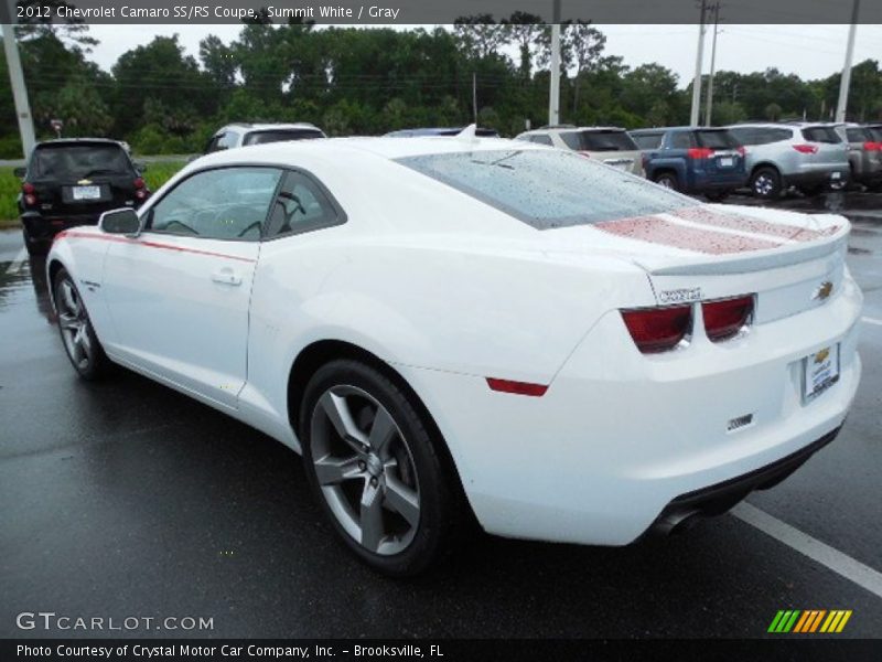 Summit White / Gray 2012 Chevrolet Camaro SS/RS Coupe