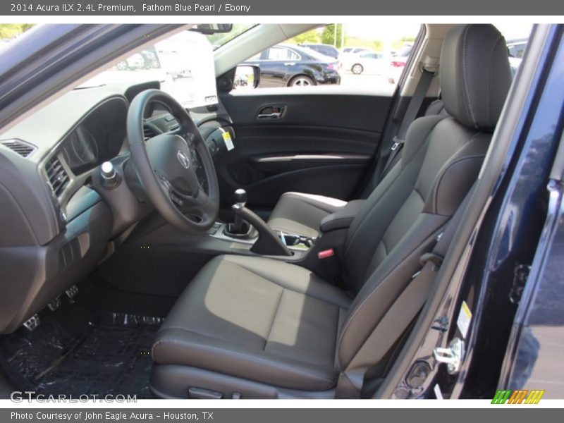 Front Seat of 2014 ILX 2.4L Premium