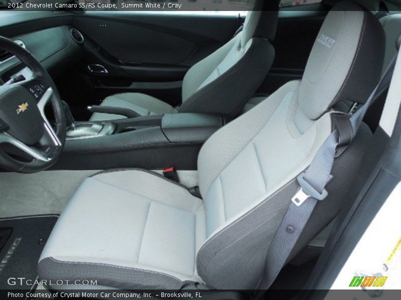 Summit White / Gray 2012 Chevrolet Camaro SS/RS Coupe