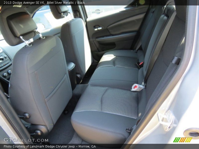 Billet Silver Metallic / Black 2013 Dodge Avenger SE V6