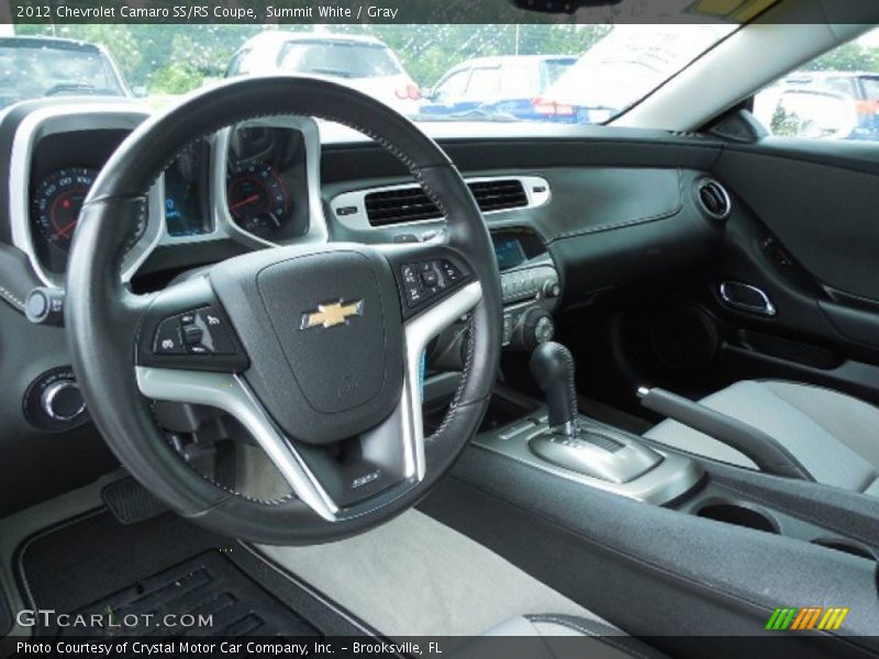 Summit White / Gray 2012 Chevrolet Camaro SS/RS Coupe
