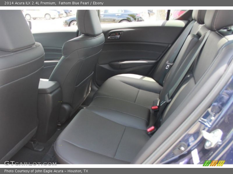 Rear Seat of 2014 ILX 2.4L Premium