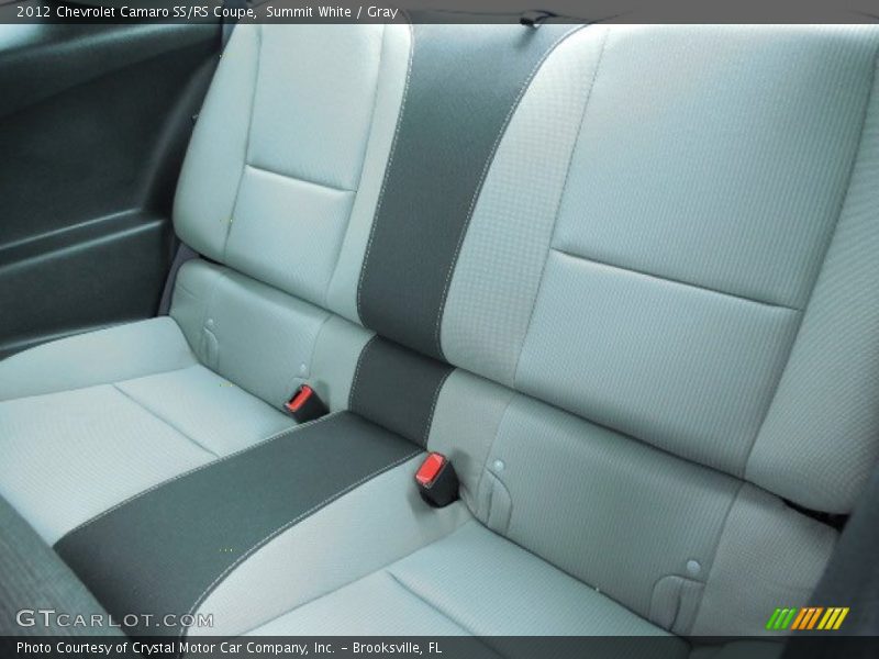 Summit White / Gray 2012 Chevrolet Camaro SS/RS Coupe