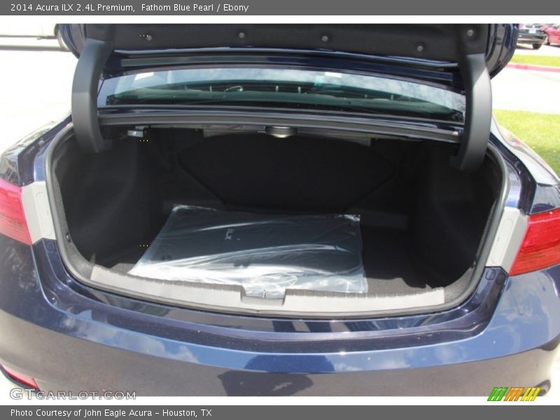 Fathom Blue Pearl / Ebony 2014 Acura ILX 2.4L Premium