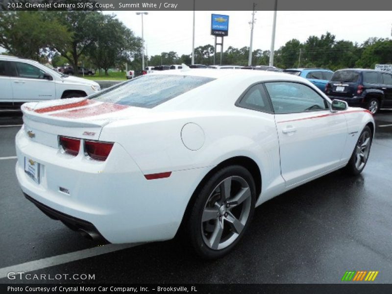 Summit White / Gray 2012 Chevrolet Camaro SS/RS Coupe