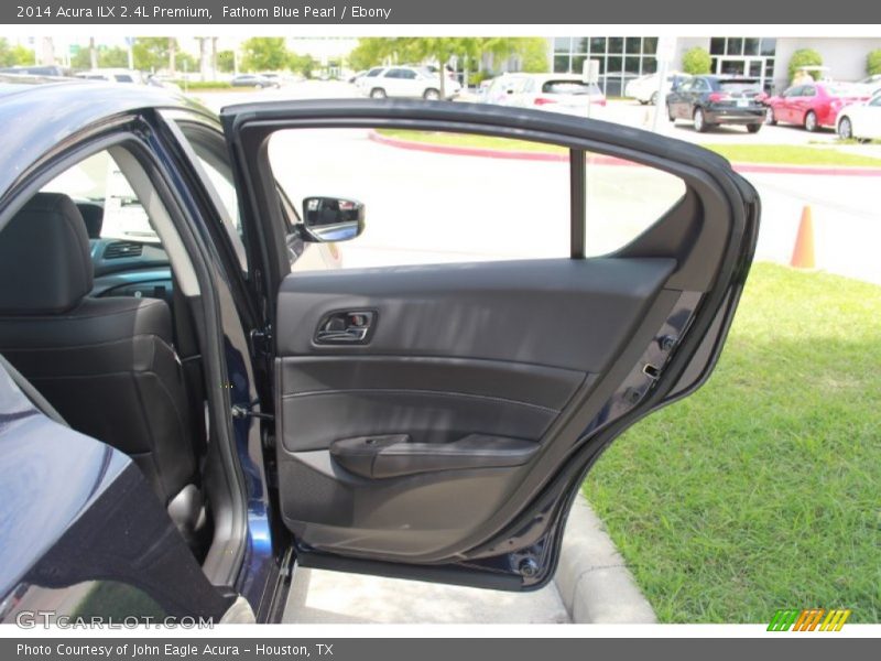 Fathom Blue Pearl / Ebony 2014 Acura ILX 2.4L Premium