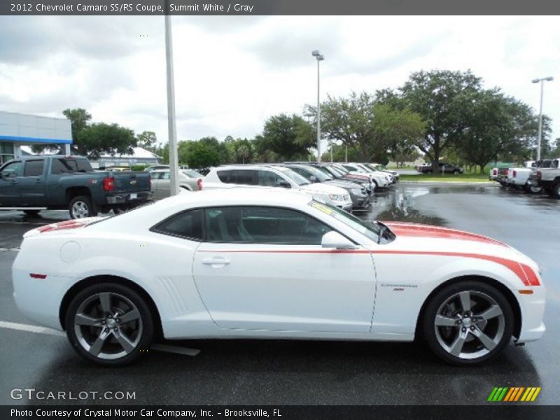 Summit White / Gray 2012 Chevrolet Camaro SS/RS Coupe
