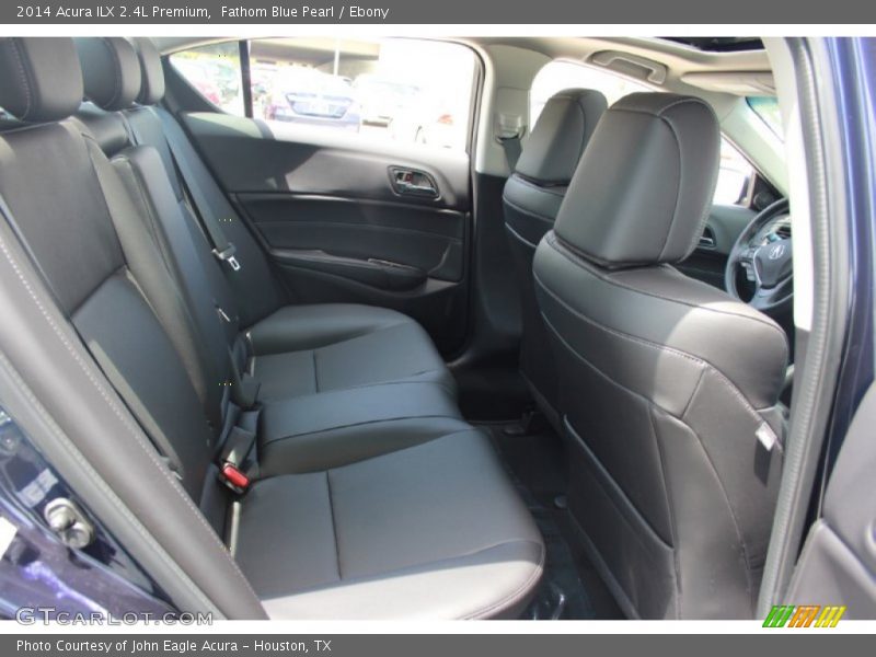 Fathom Blue Pearl / Ebony 2014 Acura ILX 2.4L Premium