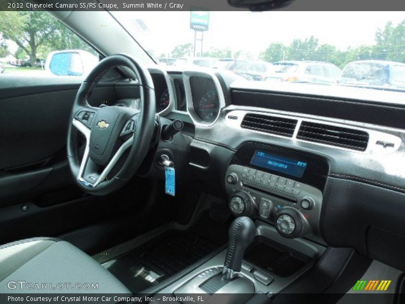 Summit White / Gray 2012 Chevrolet Camaro SS/RS Coupe